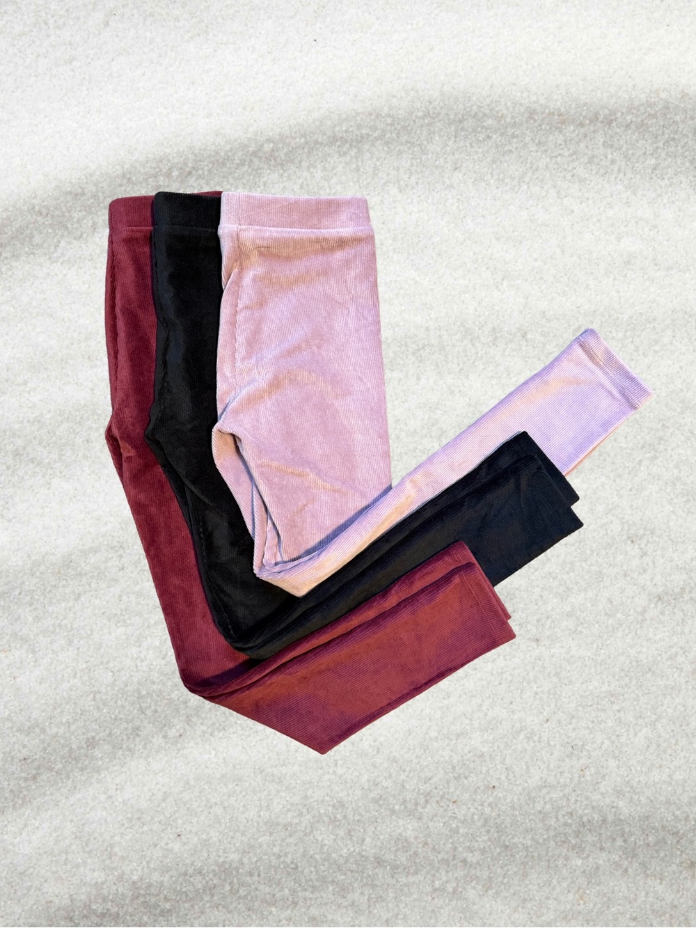J. Crew Girls' stretch cozy cord leggings